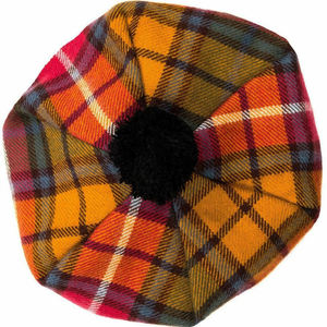 Sombrero Tam O' Shanter Buchanan de Tartán Antiguo, Sombrero Tammy de Lana de Cordero, Venta al por Mayor de Fábrica, Top Ventas 2026 - Product Image 3