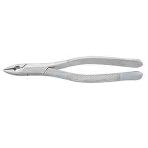 Nuevas Pinzas de Raíz Superiores de Acero Inoxidable de Calidad, 18.5cm, Instrumentos Quirúrgicos Dentales, Fuente de Alimentación Manual - Product Image 1