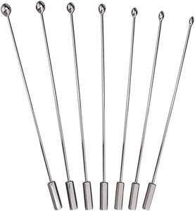 Juego de sondas uretrales de acero inoxidable de siete piezas con varillas con cuentas de 8.9 pulgadas para estimulación uretral avanzada y de próstata - Product Image 2