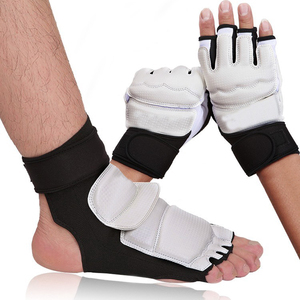 Guantes de medio dedo con correa ajustable para muñeca para Taekwondo, personalizables, gran oferta, guantes de Taekwondo con MOQ bajo - Product Image 6