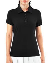 T-shirt de golf pour femme, séchage rapide, coupe ajustée, respirant, anti-transpiration, décontracté, léger, pour entraînement sportif - Product Image 4