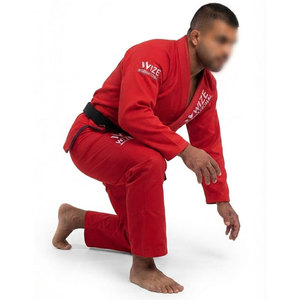 ชุดยูนิเซ็กซ์ BJJ ยอดนิยม ชุดยิวยิตสูมืออาชีพ คิโมโนกิ แบบสั่งทำพิเศษ ผ้าเพิร์ลวีฟ 100% ผ้าฝ้าย ทนทาน ปักโลโก้ด้านหน้าได้ - Product Image 5