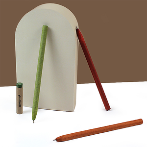 Eco Friendly Plantable <b>Seed</b> Pen Sustainable Cork & Recycled <b>Paper</b> Blue Ink 0.7mm Ballpoint Pen for Corporate Gifting - Product Image 1