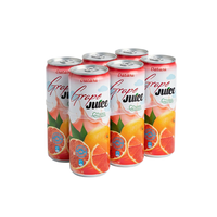 Vloeibare sap Vietnam OEM/ODM 250ml/330ml Slim Can Grapefruitsap Private Label Fruit & Groentesap