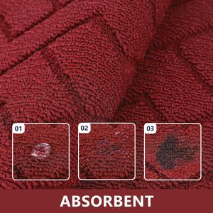 Set di 2 Tappeti da Cucina Super Assorbenti, Morbidi e Confortevoli in Polipropilene, Tappetini Antiscivolo Lavabili in Lavatrice, Accessori per Cucina - Product Image 1