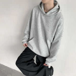 Fabricants professionnels de sweats à capuche respirants avec strass, nouveaux arrivages de sweats à capuche avec strass, sweats à capuche avec strass en vente chaude - Product Image 6