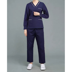 Premium Quality Unisex Nursing <b>Scrubs</b> Hospital <b>Scrub</b> <b>Sets</b> - Product Image 3
