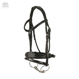 Wholesale Custom High Quality Horse Pure Leather Bridle Dressage Horse Racing Riding Equipment Accessories Portable Lightweight - Product Image 1