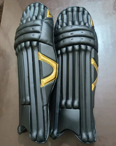 Lightweight PU Cricket Batting Pads Leg Guards Adjustable Protective Knee Pads for Match Training - Product Image 3