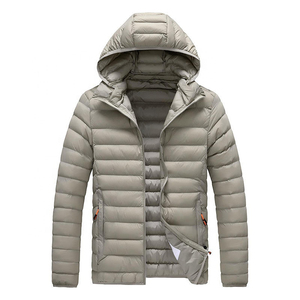 High Quality Men's Long <b>Thin</b> Bubble <b>Jacket</b> <b>Waterproof</b> Latest Fashion Style Customized Logo Wholesale Price Custom Sizes Shining - Product Image 2