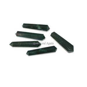 Premium Quality Fancy Jasper Double Terminated <b>Pencil</b> Pendant Gemstone Agate Chakra Style for Protection Grounding Healing - Product Image 4