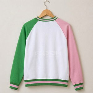 Sudadera Cosh International con Bordado Griego para Mujer, Personalizada, Cuello Redondo |   Sudaderas de Felpa de Algodón Bordadas para Mujer, Estilo Sorority - Product Image 4