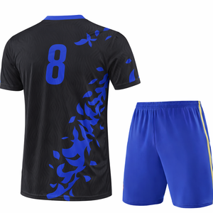 Ensemble de maillots de football ImpeX Company, impression sublimée, manches courtes, col en V, évacuation de l'humidité, respirant, performance, nom du joueur - Product Image 3
