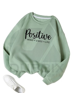 Sudadera con estampado Uni-Sex Estilo cómodo 100% Poliéster Diseño de pegatina personalizable Color Logo Ringer Sudadera - Product Image 1