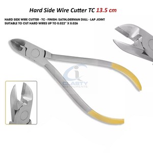 Pince orthodontique TC, lot de 5, coupe-fil rigide, micro-pince à ligature, coupe-fil distal, instrument dentaire - Product Image 3