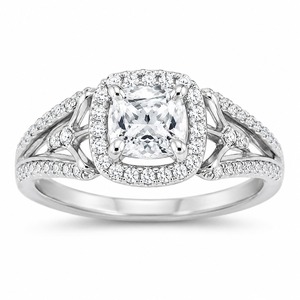 Premium Cushion Cut E Color Lab Diamond Engagement <b>Ring</b> 925 <b>silver</b> IGI Certified unisex <b>Solitaire</b> Fine Jewelry - Product Image 1