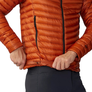 Professional <b>Cropped</b> <b>Puffer</b> <b>Jacket</b> for Men Winter Streetwear Lightweight Warm Hooded Zipper Closure Print Decoration Plus Size - Product Image 4