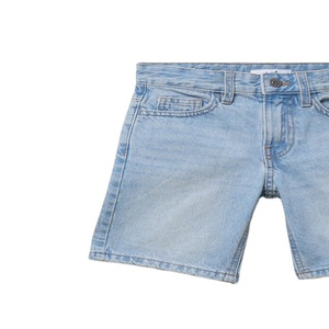 Pantalones Cortos Bermuda de Mezclilla Triple Stone para Niños, Corte Regular, 100% Algodón, Transpirables, de Secado Rápido, Ecológicos, con Cierre de Cremallera y Múltiples Bolsillos - Product Image 4