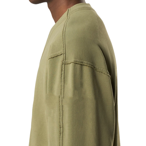 Vente flash : Cardigan surdimensionné de qualité supérieure |   Vêtement en molleton de coton biologique à fermeture à pression avec logo personnalisé, fabricant OEM, marque privée - Product Image 5