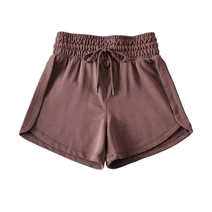 Shorts Deportivos Casuales de Cintura Alta de Algodón para Gimnasio, Verano 2024, Diseño Personalizado OEM para Mujer - Product Image 5
