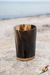 REALITY HANDMADE ENTERPRISES Juego de 4 Vasos para Bebidas Hechos a Mano con Forma de Cuerno, Impermeables, Naturales, Modernos, Ecológicos, con Diseño Animal - Product Image 5