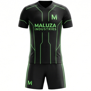 Shorts de football premium, uniforme d'entraînement sportif, vêtements de sport pour hommes, tenue d'équipe de football, équipement de gym MALUZA INDUSTRIES - Product Image 1