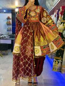 Vestido Tradicional Bordado para Mujer, Estilo Vintage, Bohemio, Afgano, Casual, Hasta la Rodilla, Colores Personalizados y Alta Calidad de Exportación - Product Image 4