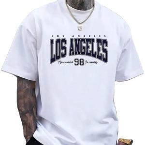 เสื้อยืดผู้ชายแขนสั้นเข้ารูปผ้าฝ้ายนุ่มระบายอากาศได้ดีและรักษารูปร่างได้ - Product Image 4