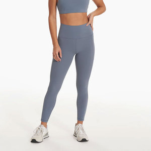 Seamless Solid Ladies Yoga <b>Leggings</b> <b>with</b> <b>Pocket</b> Breathable & Quick Dry Eco-Friendly High Quality Gym Workout Fitness Pants - Product Image 4