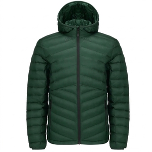 Mens Fashion Puffer Jacket Custom Heavyweight <b>Padded</b> Winter <b>Coat</b> Streetwear Private Label Wholesale Supplier - Product Image 1
