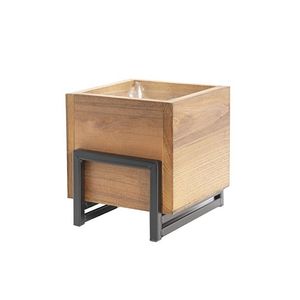 Jardinière surélevée en bois de pin carbonisé de grande qualité à prix raisonnable pour la culture de légumes et d'herbes aromatiques sur patio. - Product Image 2