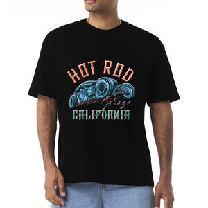 T-shirt athlétique uni à carreaux, confortable, décontracté, respirant, 100% coton tricoté, imprimé en sérigraphie, manches courtes - Product Image 3