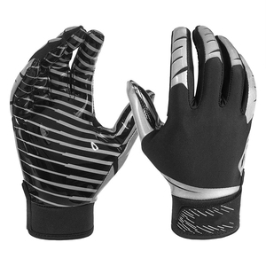 Guantes Deportivos de Dedo Completo, Negros y Blancos, para Fútbol, con Impresión Reflectante, Antideslizantes, Unisex, para Todas las Estaciones, Uso en Exteriores - Product Image 2