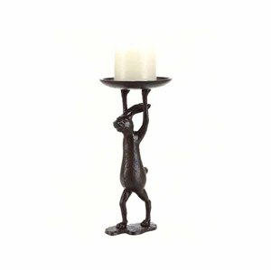 <b>Brass</b> Rabbit Candle <b>Holder</b> Easter Home Decoration Durable Metal Candle <b>Holder</b> <b>Brass</b> <b>Candlestick</b> <b>Holder</b> - Product Image 2