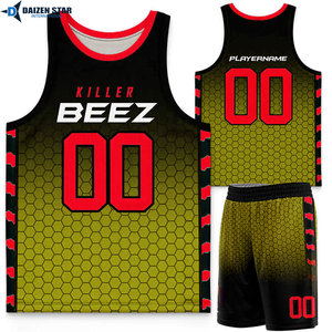 Conjunto de Uniformes de Baloncesto Personalizados al por Mayor, Uniforme de Baloncesto Transpirable de Malla con Impresión de Logotipo del Equipo - Product Image 4