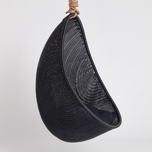 Elegante silla colgante de ratán para decoración del hogar, muebles de patio, sillas colgantes tejidas a mano con forma de huevo. - Product Image 2
