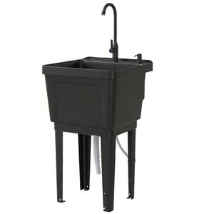 Lavello da Campeggio Pieghevole in Metallo Moderno per Cucina all'Aperto ed Escursionismo, Portatile a Batteria - Product Image 2