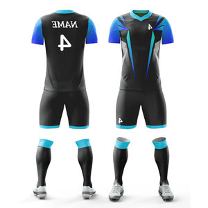 Tenues de football et de rugby personnalisées avec nom et numéros, respirantes, avec chaussettes, uniformes de joueur, vente en gros - Product Image 4