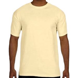 T-shirt décontracté pour homme de dernière génération, de haute qualité, 100% coton, logo personnalisé, t-shirt surdimensionné, vente chaude, faible MOQ, vente en gros - Product Image 5