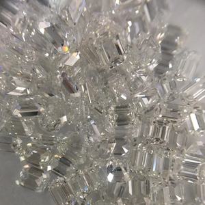 Alta calidad Blanco Cuerpo a Cuerpo laboratorio crecido Baguette corte diamantes sueltos VVS1 claridad princesa Corte todos los tamaños para la fabricación de joyas - Product Image 3