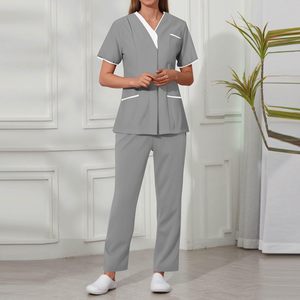 <b>doctor</b> scrub <b>set</b> hospital uniform gown <b>doctor</b> top pent <b>set</b> - Product Image 4