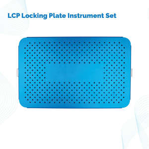 Kit d'instruments pour plaques orthopédiques à blocage, manuel, pour chirurgie des fractures osseuses de grands fragments, en acier inoxydable, compatible CE, par Dentavex - Product Image 2