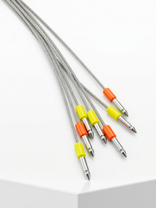 Scellé de conteneur haute sécurité en acier ABS robuste avec logo personnalisé pour l'emballage de minerais en plastique et PP - Product Image 2
