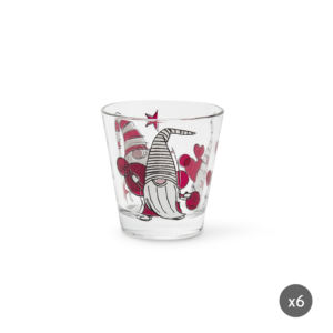 Bicchiere Excelsa Gnome Sweet Home 25 Cl Multicolore per Feste e Tavola - Product Image 3