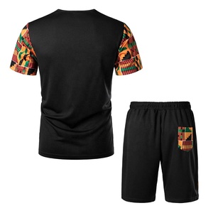 Pantalones cortos deportivos informales para hombre, Conjunto de camiseta y pantalón corto con logotipo personalizado y diseño, alta calidad, venta al por mayor, Verano - Product Image 4