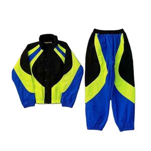 High Quality Custom Logo Jogging <b>Wind</b> <b>Breaker</b> Tracksuit Sets Half Zip up Men Oversized Nylon Windbreaker Tracksuit for Men's - Product Image 5