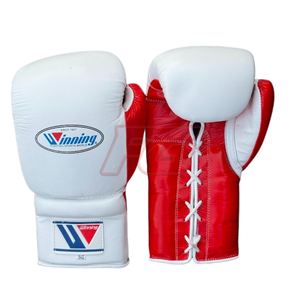 Ensemble d'équipement de boxe de qualité supérieure, gants de MMA à lacets, cuir de vache véritable, séchage rapide, respirants, gants de combat professionnels OEM ODM - Product Image 4