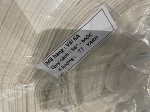 Accessoires et tissus de doublure Vietnam 65% polyester / 35% coton, tissu de doublure sergé blanc 240GSM, tissu tissé - Product Image 3