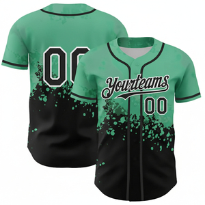 Camiseta de Béisbol de Poliéster con Estampado por Sublimación, Talla Grande, Uniforme de Equipo Personalizado para Hombre, Ropa Deportiva, Tejido Transpirable - Product Image 3