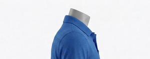 Men's Blue Polo Shirt Short Sleeve Turn-<b>down</b> Collar Regular Fit Breathable Solid Color All Seasons - Product Image 6